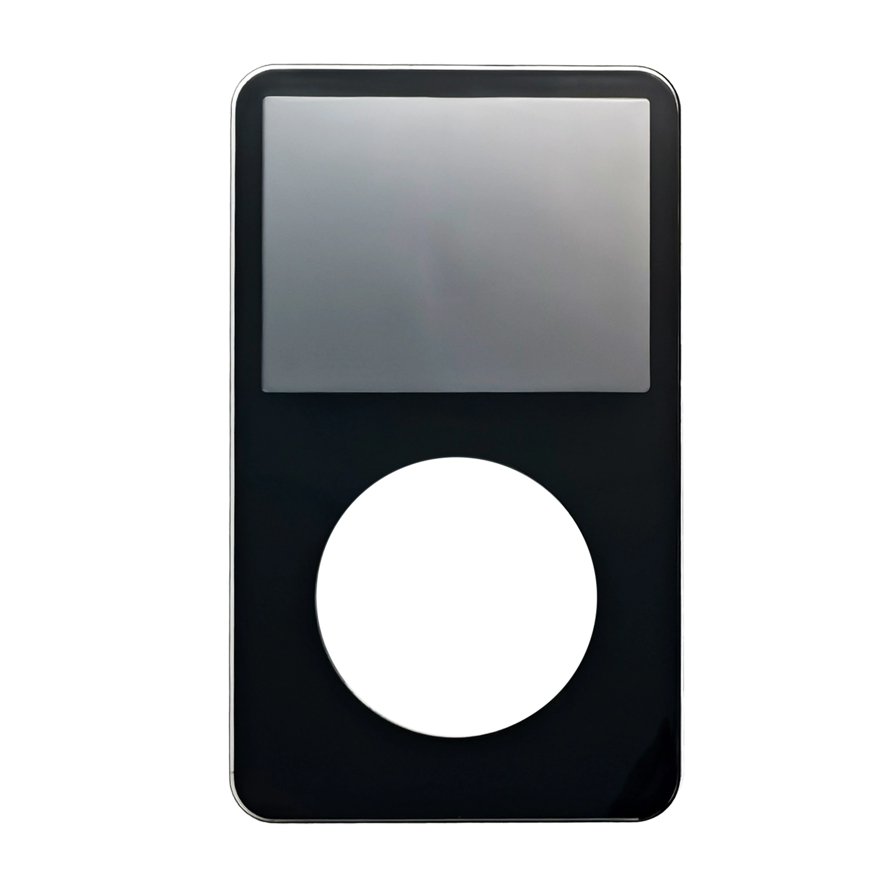 5X New CLEAR Front Faceplate Face Plate Cover Housing for iPod Video 5th 5.5 Gen
