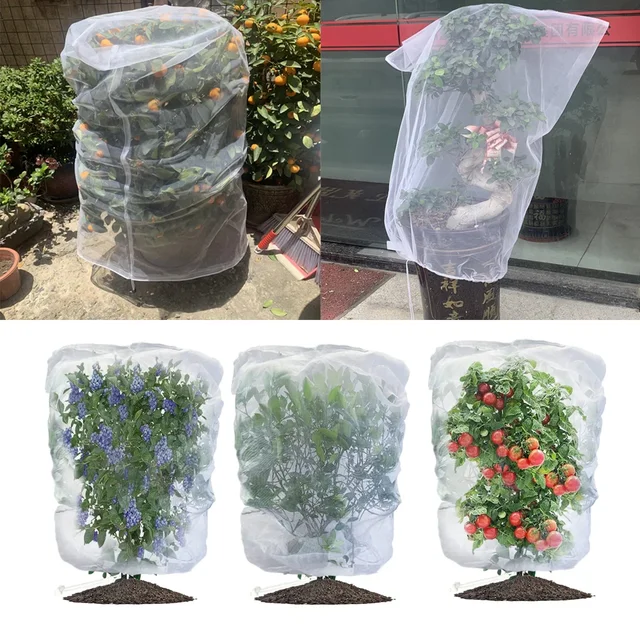 New Plant Protection Bag Cover Netting Mesh for Fruit Vegetable Tree Strawberry Grapes Pest Control Anti-Bird Gardening Tools