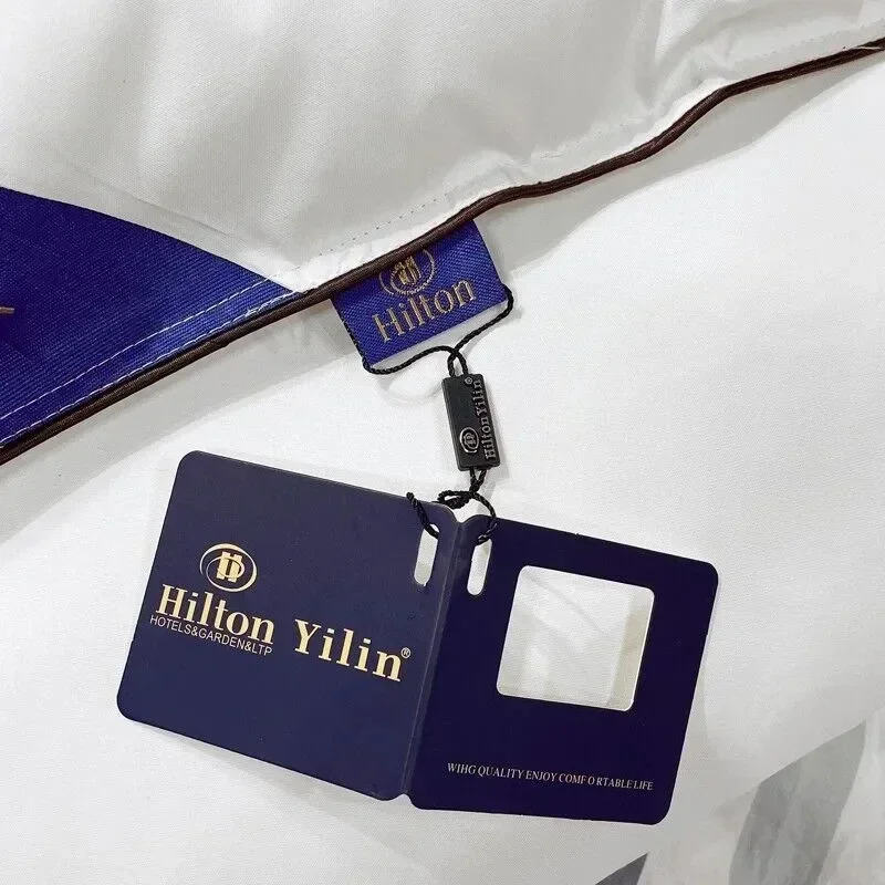 신제품 힐튼 5성급 호텔 구스다운 덕다운 이불 사계절 겨울 이불 따뜻한 더블 침대 이불 에어컨 이불