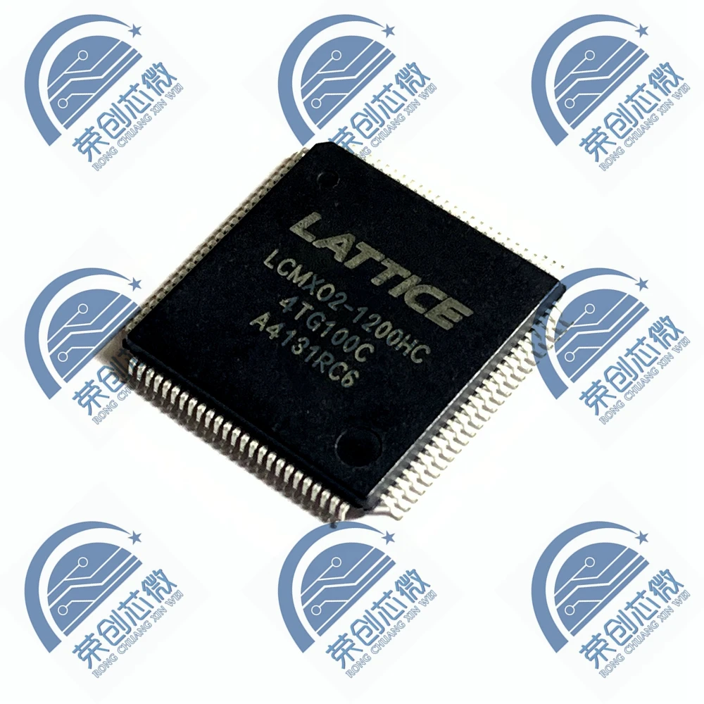 2pcs New original LCMXO2-1200HC-4TG100C LCMX02-1200HC-4TG100C LCMXO2-1200HC 100% TQFP-100 Brand
