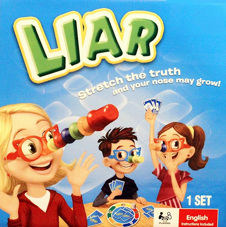 LiarBoardGameInteractiveFamilyBluffingGamesLiarswithLongNose