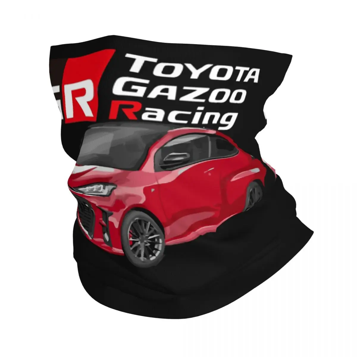 

Бандана Yaris Toyota Gr, шейный платок с принтом, маска для мотокросса, маска для лица, шарф для езды на велосипеде, всесезонный унисекс