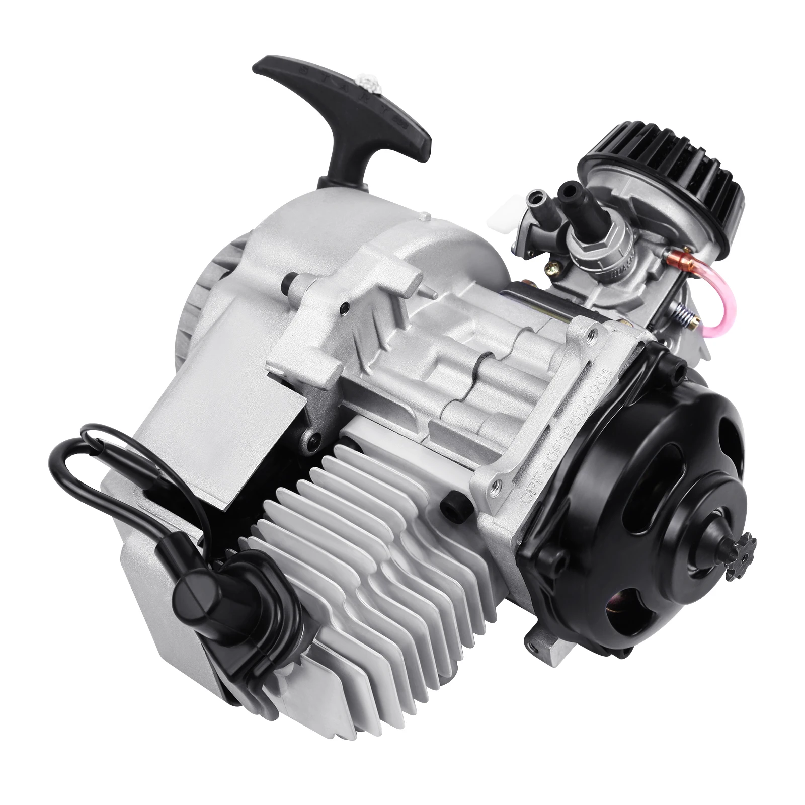 Moteur De Démarrage À 2 Temps 49cc Pour Minimoto, Scooter, Atv, Buggy