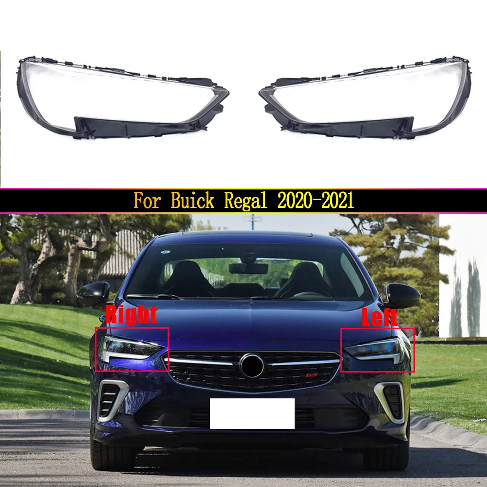 Front Headlamp Cover Lampshade Lamp Headlight Shell Lens Plexiglass Replace The Original Lampshade For Buick Regal 2020 2021