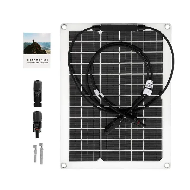 20W-300W Flexible Solar Panel 12V Battery Charger Dual USB With 10-100A Controller Solar Cells Power Bank for Phone Car Yacht RV 4