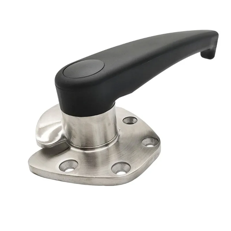 do aço inoxidável, Fechadura do botão do