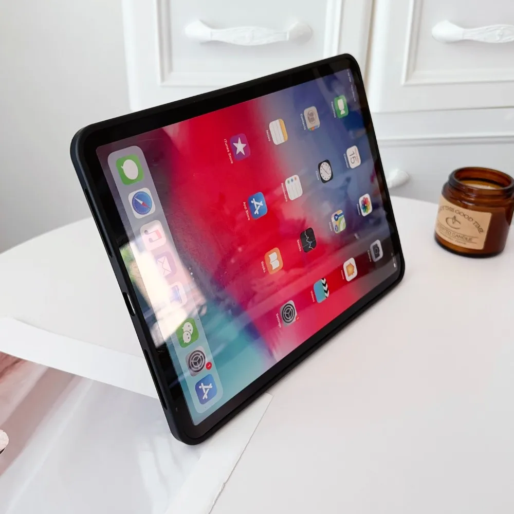 Stand Case for iPad Pro 11 Air 11 2024 Hard Cover iPad 10.2 10.9 7th 8th 9th 10th 11th Shell iPad Air 3 4 5 Mini 6 Handheld Capa