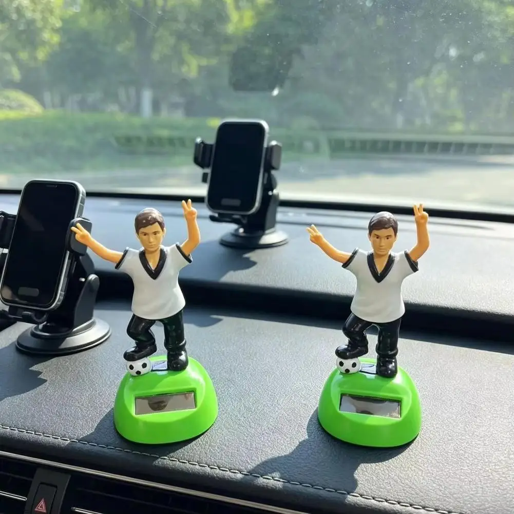 Decorazione per auto, giocattolo solare a forma di ragazza che balla e si dondola, decorazione per cruscotto auto, per interni auto - immagine 4