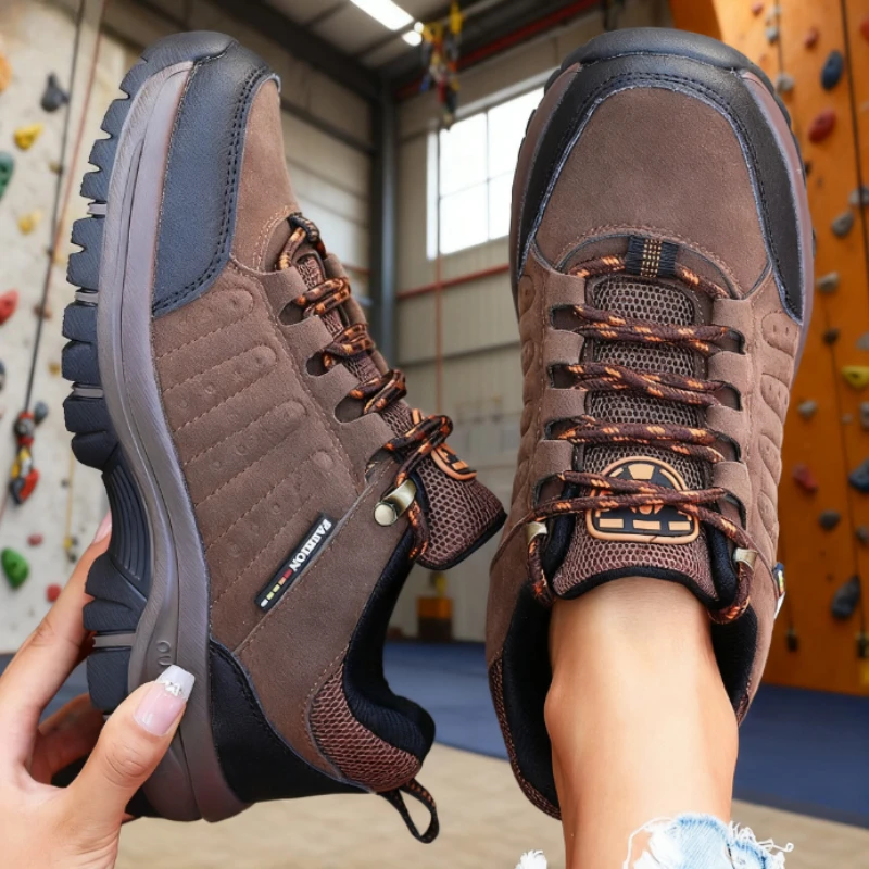 Women's Outdoor Hiking Shoes Mountaineering Sneakers Non Slip Walking Shoe Luxury Brand Comfortable Footwear Climbing Sneakers