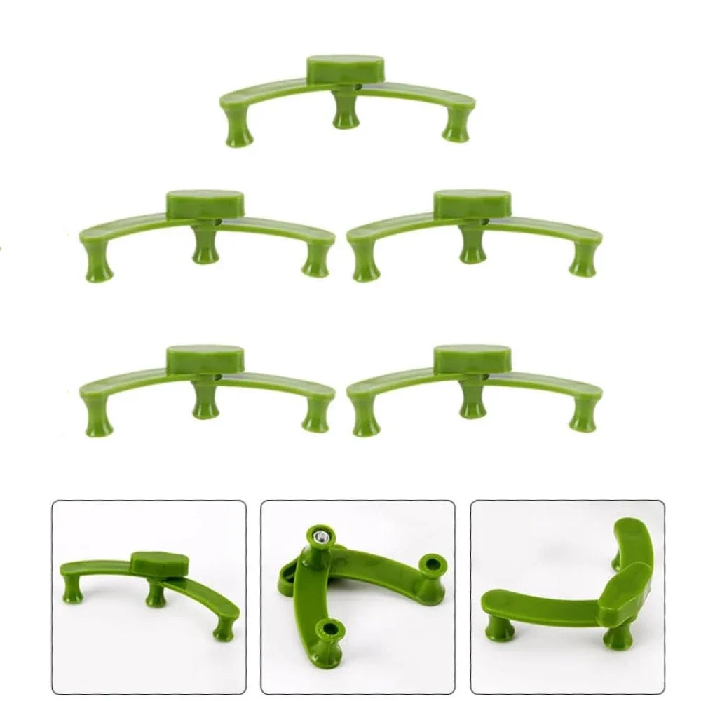 5/10PCS Adjustable Plant Branch Bender Clips Supporting Plant Growth and Shaping Branches Reusable Plastic Garden Fixators plant ties plastic plant cable ties plastic plant supports plant clips plastic plant clips tree branch fixator