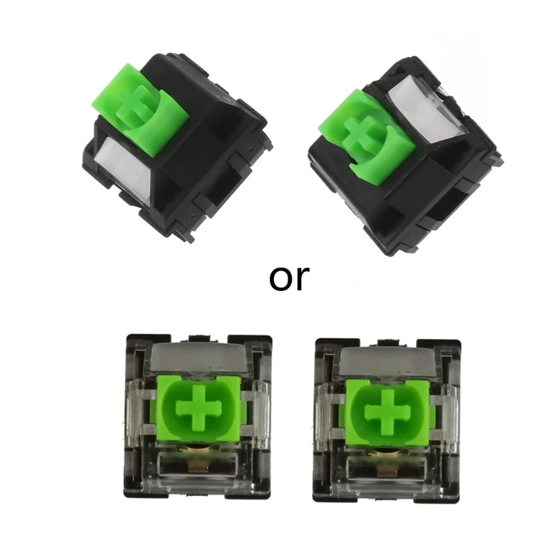 

Green Keyboard Switches for Mechanical Gaming Keyboards RGB