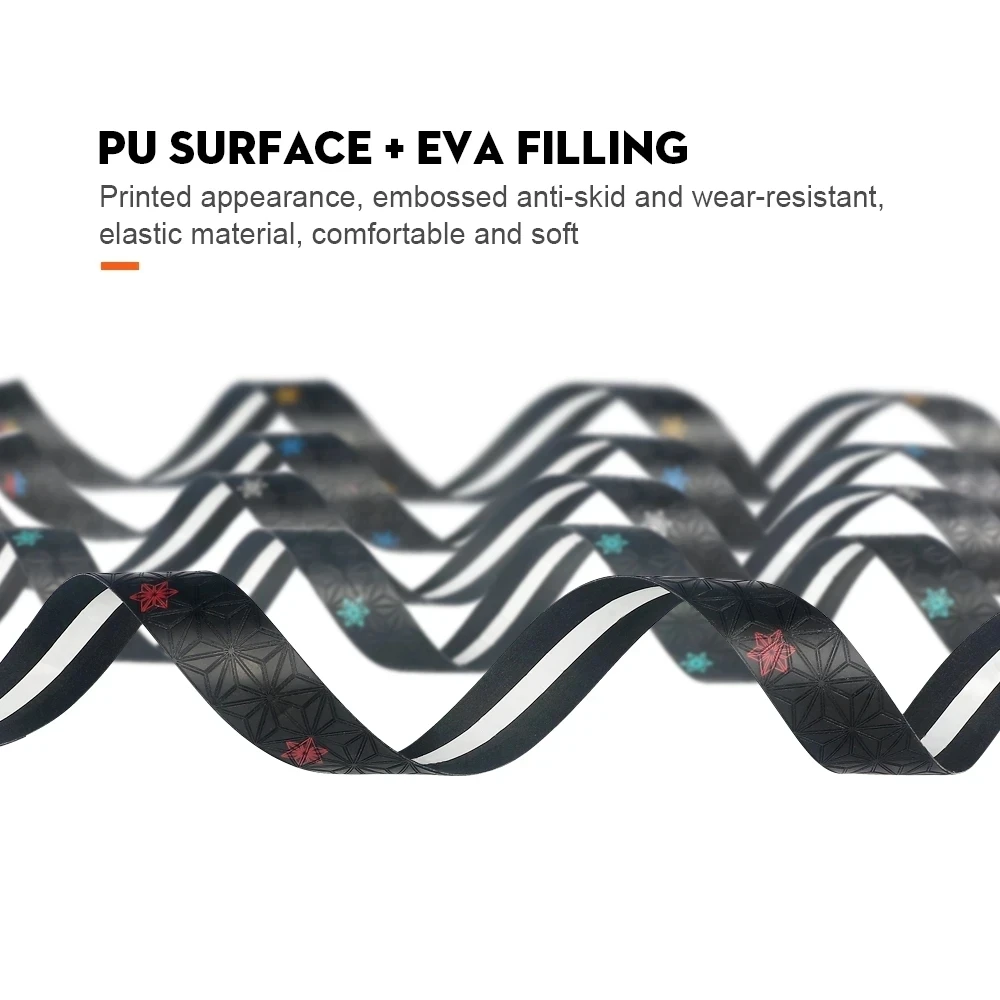 Bike Handlebar Tape Two-Colors Chrysanthemum Pattern Non-slip and breathable