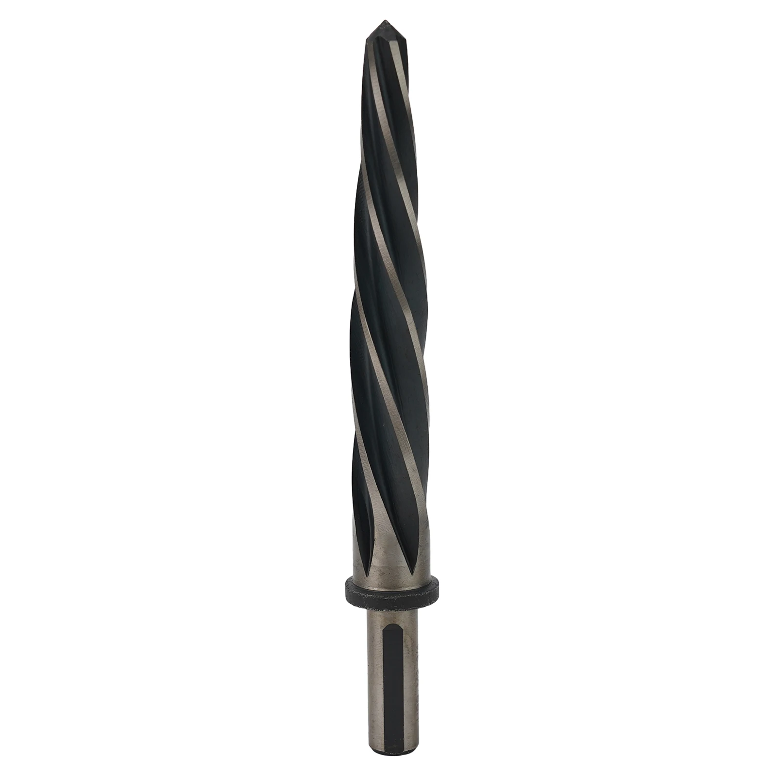 1pc 1/2inch 3/8inch Shank Bridge Reamer HSS Tapered Reamer High Speed Steel Spiral Flute Drill Bit Electric Drill Screw Cutting 4