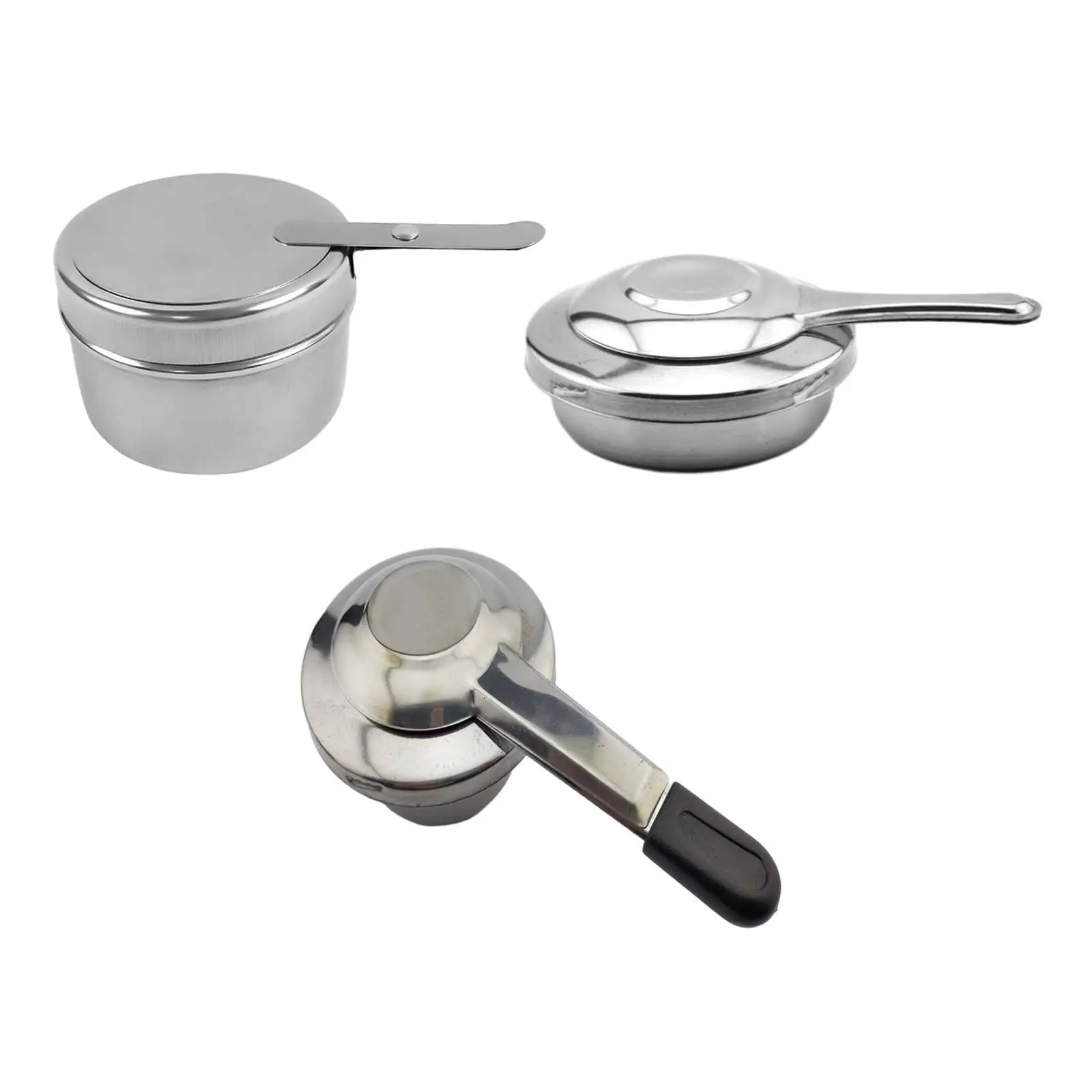 Stainless Steel Fuel Holder Catering Warmer Set Chafing Fuel Holders for Household Kitchenware Cooking Utensil Outdoor Trips