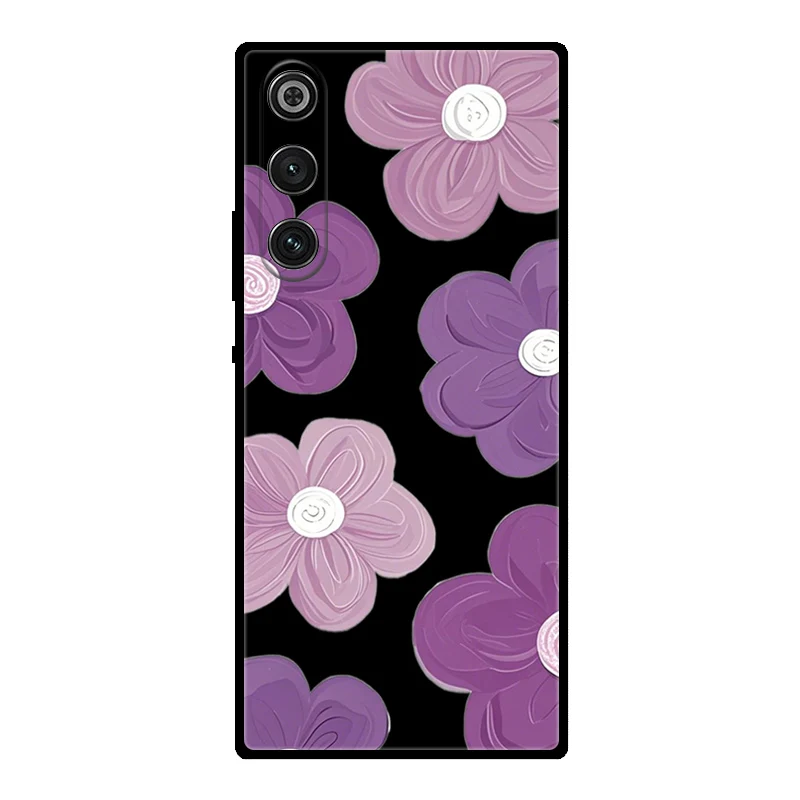 Marble Soft Matte Silicone Back Cover with Full Coverage Protection