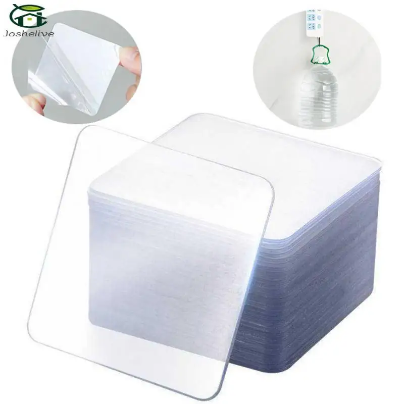 

Влагостойкие клейкие настенные наклейки, многоразовые самоклеящиеся прозрачные двусторонние наклейки