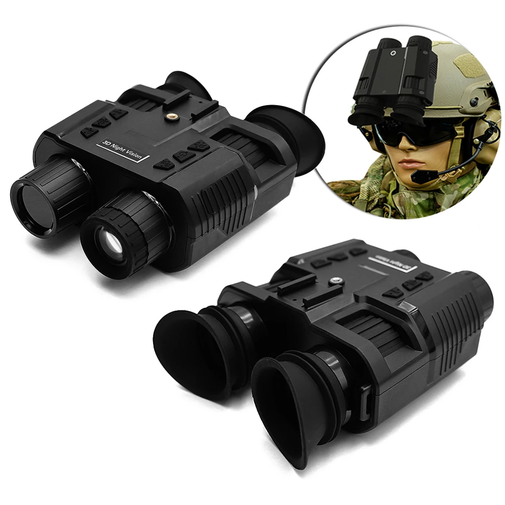 3D Helmet IR Night Vision Goggle Tactical Airsoft Scope Binoculars 3d-helmet-ir-night-vision-goggle-tactical-airsoft-scope-binoculars