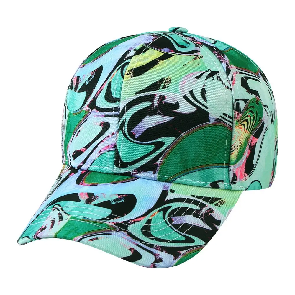 Baseball Caps Women Men Spring Summer Hat Graffiti Baseball Cap Street Dance Hip Hop Korean Style Casual Sunshade Snapback Hat