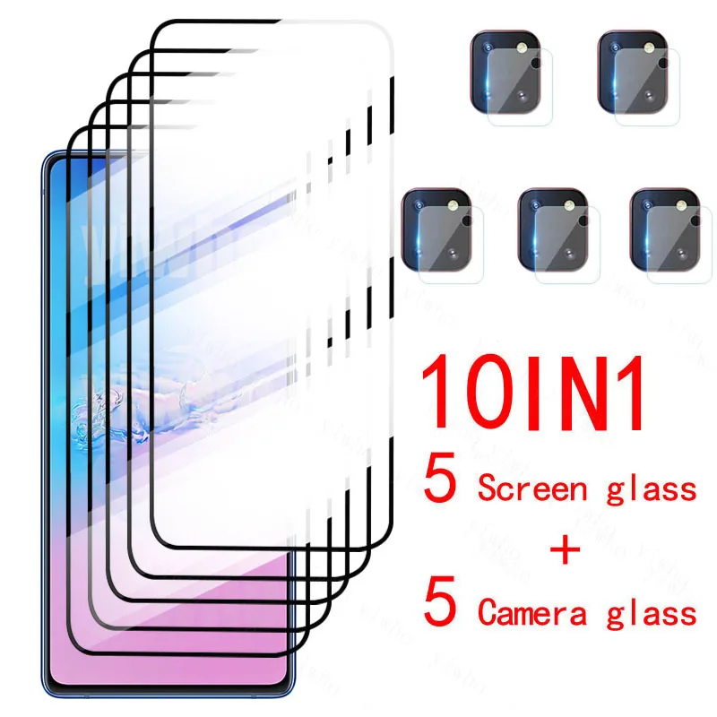 

For Samsung S10 Lite Tempered glass Sumsung Galaxy S10Lite Note 10 Lite camera screen protector protective samsun S20 FE light