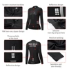 WOSAWE New Women Cycling Jersey Summer Spring Long  Sleeve Anti-UV Bike Shirts Reflective Quick Dry Cycling Jersey Slim Fit 4