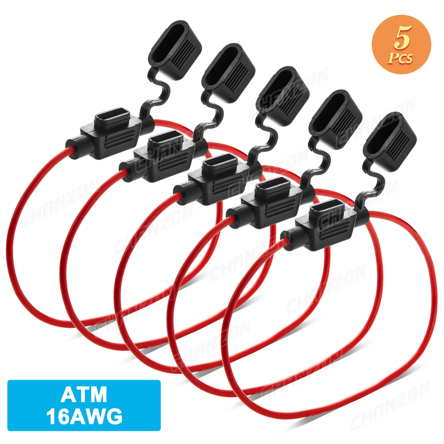 Auto Car Fuse Holder Block Tap 12 14 16 AWG 20 30 40 Amp 12V 32V Wire Connector fuse holder fuse box holder