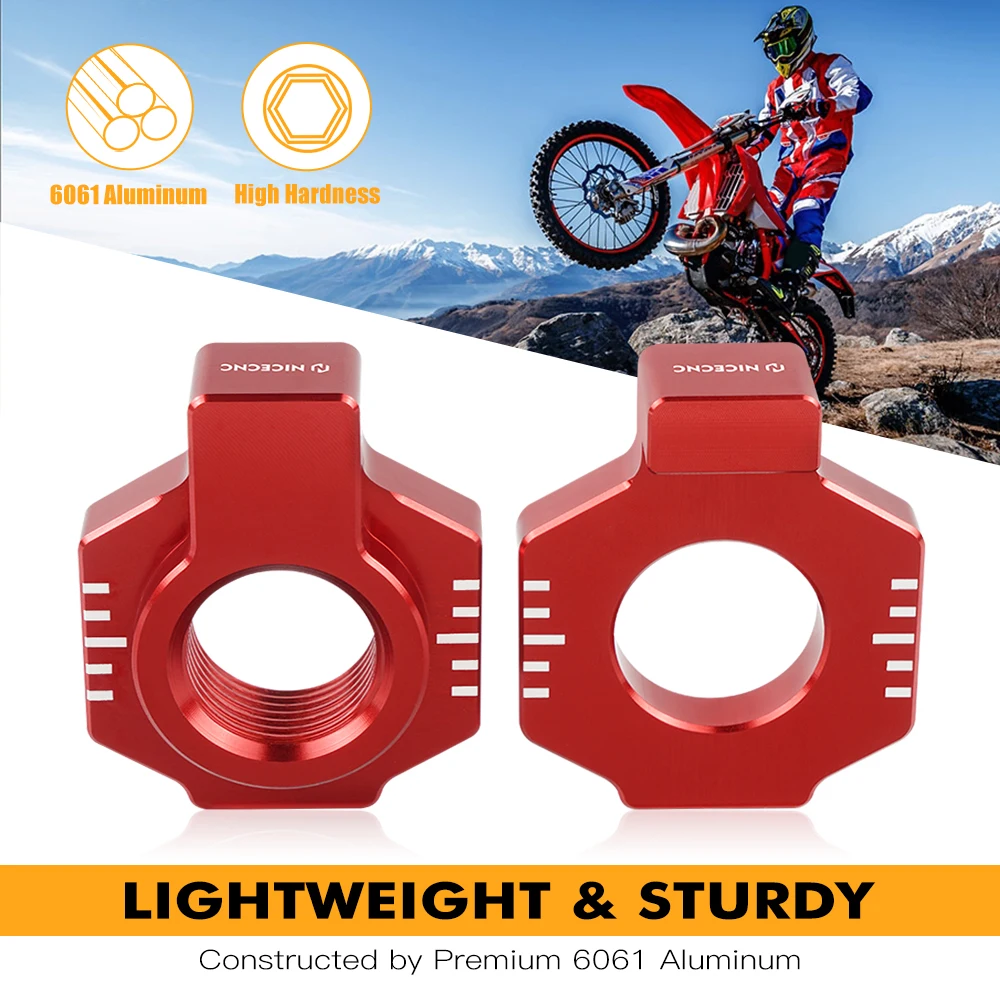Für Beta RR300 RR250 2013–2022 Xtrainer 300 2015–2022 Kettenspanner Hinterachsblock RR 125 RR 350 390 430 480 Enduro Racing – Detail 3
