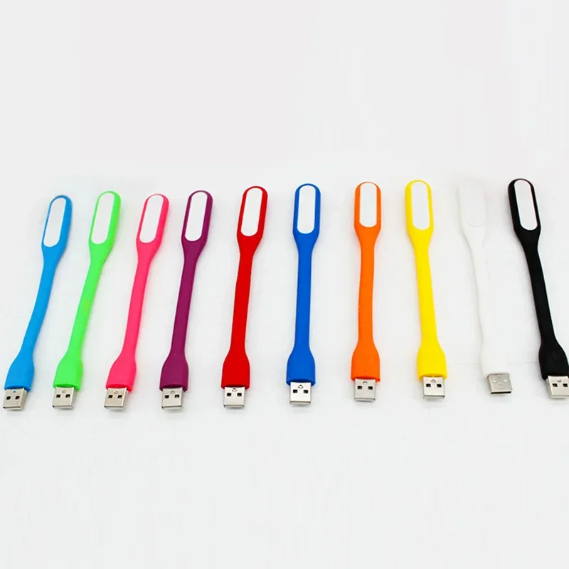 

USB Night Light LED Light Portable Notebook Interface Small Desk Lamp 360° Rotation Foldable in-line Reading Learning Light