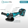 125mm  Brushless Angle Grinder 3 Gears Cordless Efficient Metal Wood Grinding Polishing Cutting Tool For Makita 18V-21V Battery 3