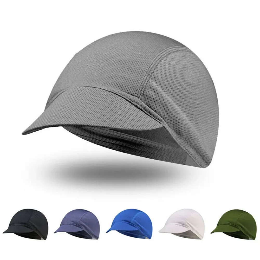 Outdoor Quick Drying Bicycle Riding Cap Mesh Fabrics Breathable Solid
