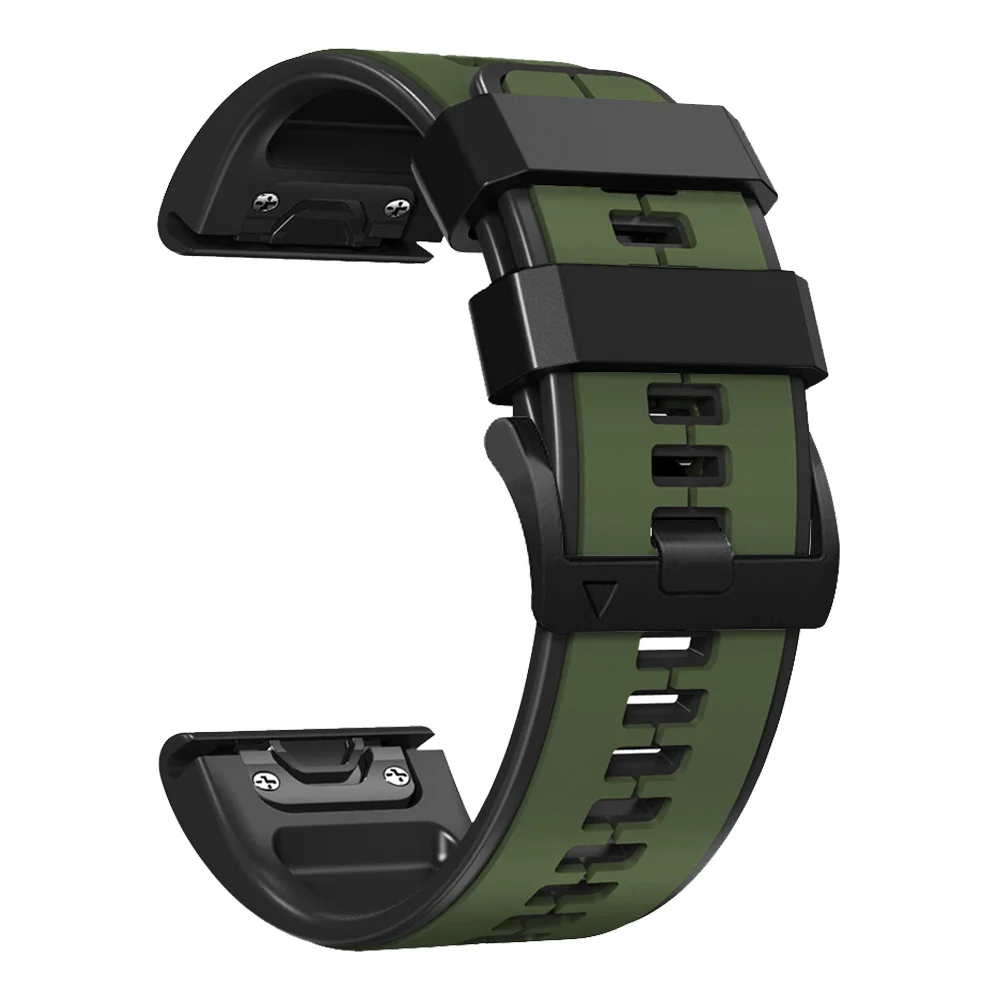 Soft Silicone Smartwatch Wristband Bracelet - 22mm & 26mm Watch Strap