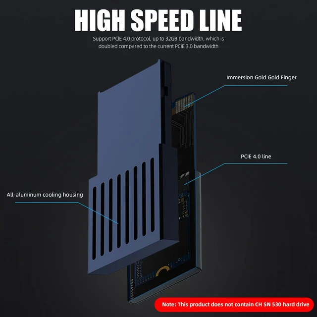 Adaptateur SSD pour Xbox Series X/S, boîtier de conversion de