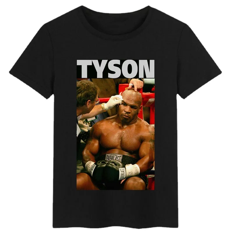 

Boxing Champion Tyson Mike Tyson Commemorates Customized T-Shirt Boxing Fans Cotton O-Neck Short Sleeve Unisex T Shirt