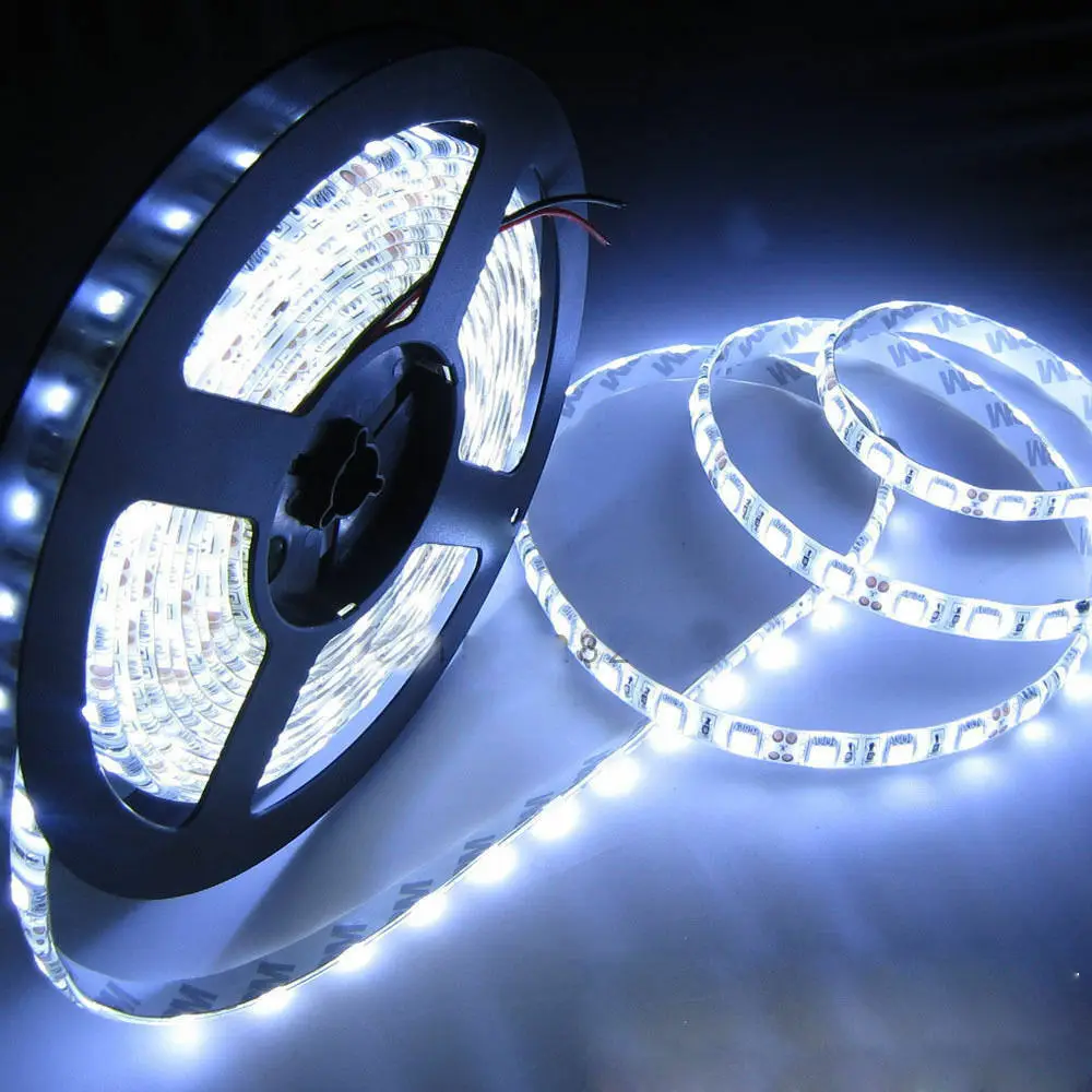 Striscia LED Impermeabile 5050 60 LED/m Bianco caldo - per 50cm