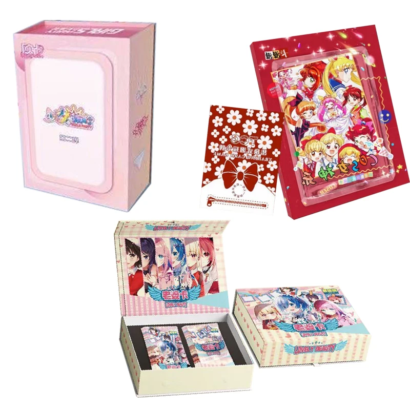 

Wholesale Goddess Tarot Cards Collection Anime Cards Beauties Booster Box PR Cards Gift Toy Box Kids Playing Cards Gift Box