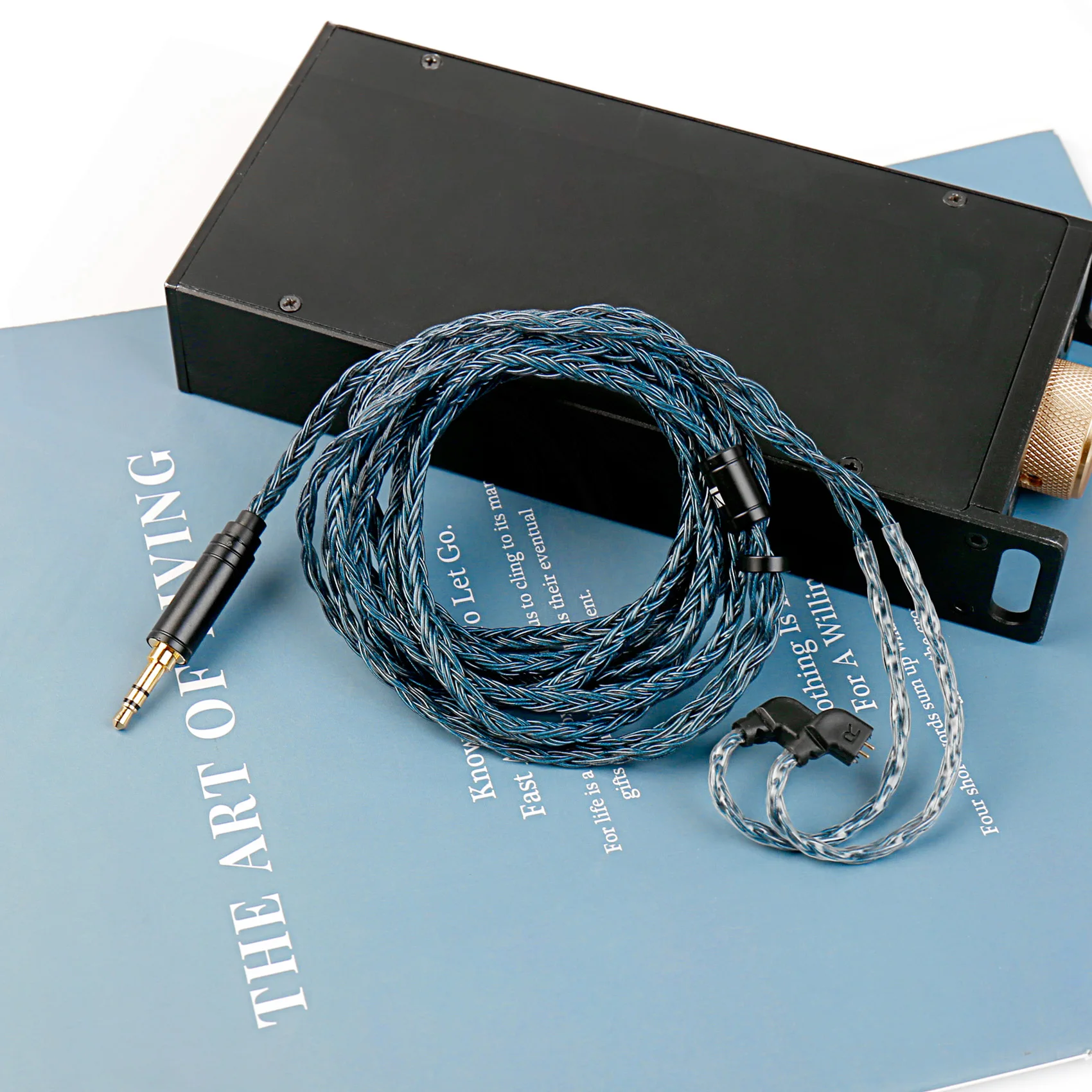 KBEAR JunTian Chord 2 Meters 16 Core Silver-plated OCC HiFi