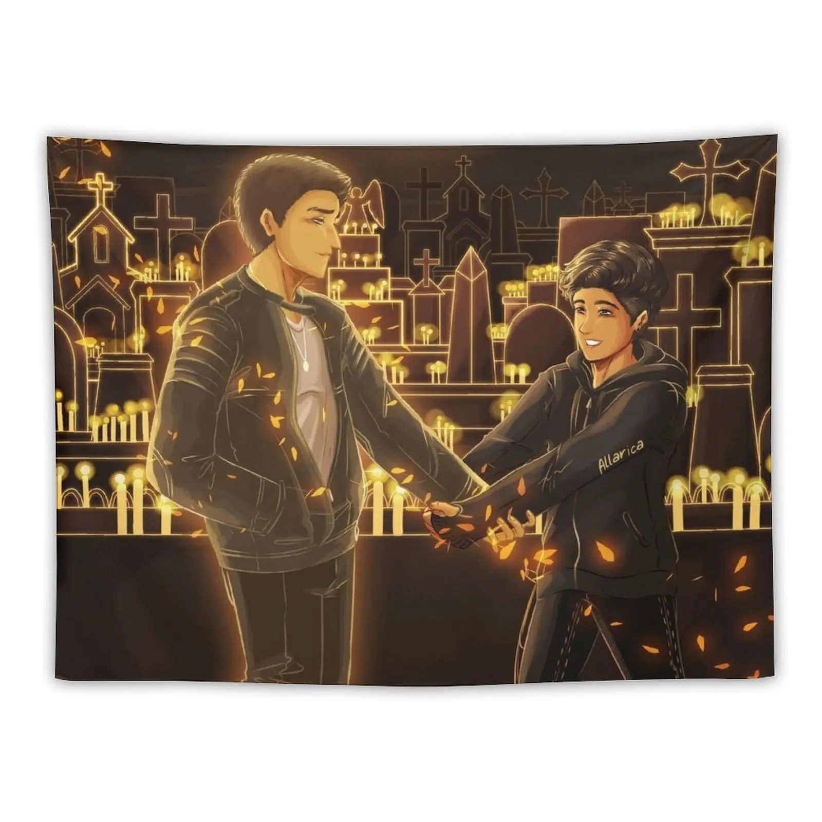 

New Cemetery Boys Tapestry Decor Home Cute Room Decor