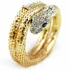 2022 new snake-shaped bracelet punk exaggerated fashion multi-layer full diamond multi-strand snake bracelet 3