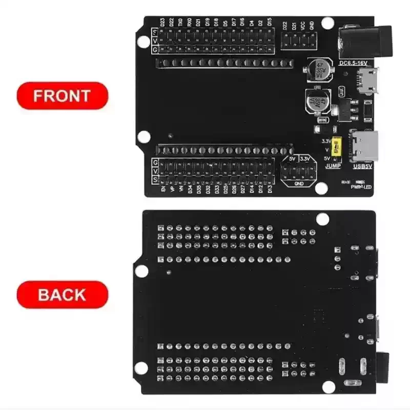 ESP32 USB-C Microcontroller Module with WiFi & Bluetooth