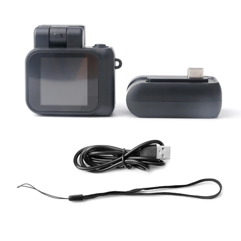 T30C New Monoreflexes Style Mini Camera HD1080P CMOS With LCD Screen Flash Lamp And Battery Dock Portable Video Recorder DV