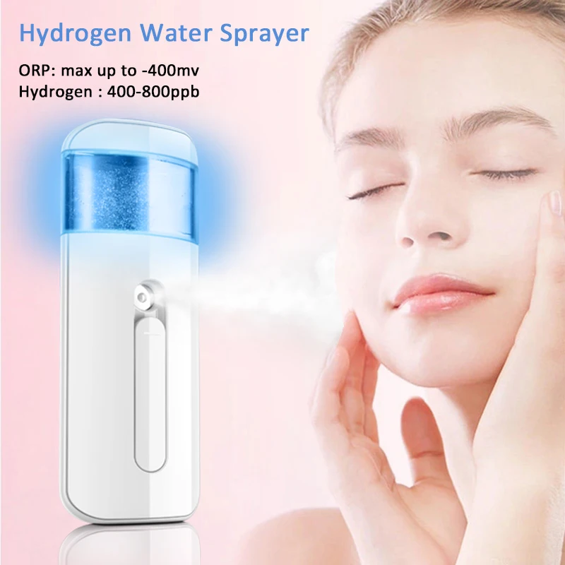 

Super ORP max up to -400mv Hydrogen Water Facial Steamer Nano Mister Face Spray Bottle Skin Mist Sprayer