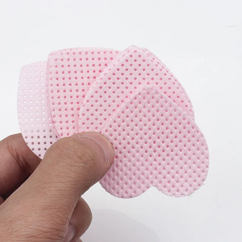 200pcs Lint Free Paper Cotton Pad Eyelash Extension Glue Remover Napkins Lash Grafting Cleaning Glue Mouth Wipe Makeup Tools 4