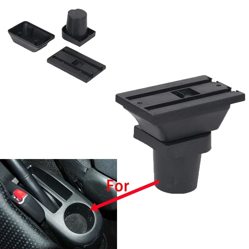 토요타 야리스 2005 2006 2007 2008 2009 2010 2011 차량용 팔걸이 박스 USB 내장 개조 차량 액세서리