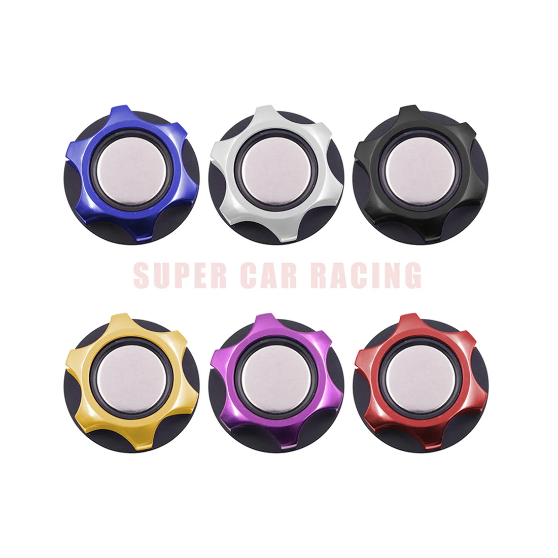 New JDM Style Colorful Oil Tank Cover Racing Engine Aluminum Oil Filler