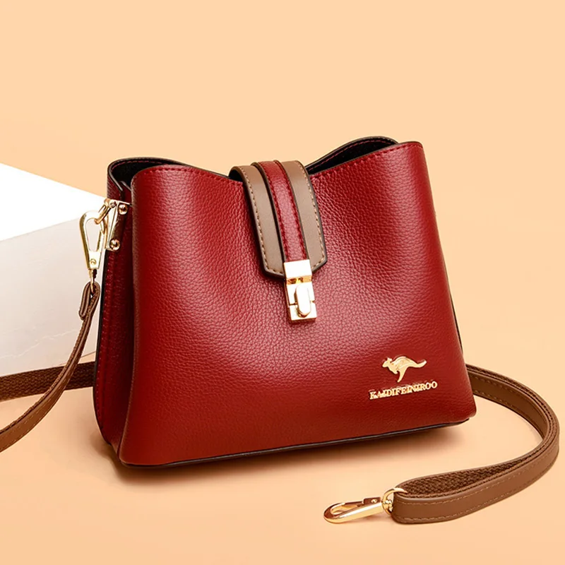 

Purses and Handbags Luxury Designer High Quality Bucket Crossbody Bags for Women Fashion Leather Shoulder Bags Designer Handbags