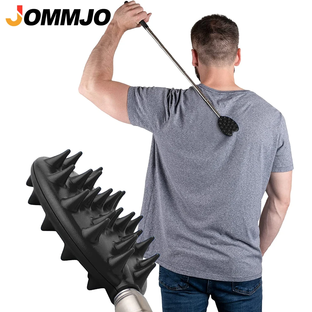 StainlessSteelTelescopingBackScratcherwith3PcsDetachable