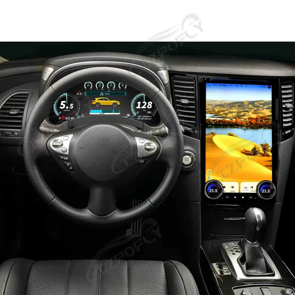 12.3인치 인피니티 FX25 FX35 FX37 2009-2013 Qx70 2009-2016 차량용 LCD 디지털 클러스터 가상 계기판