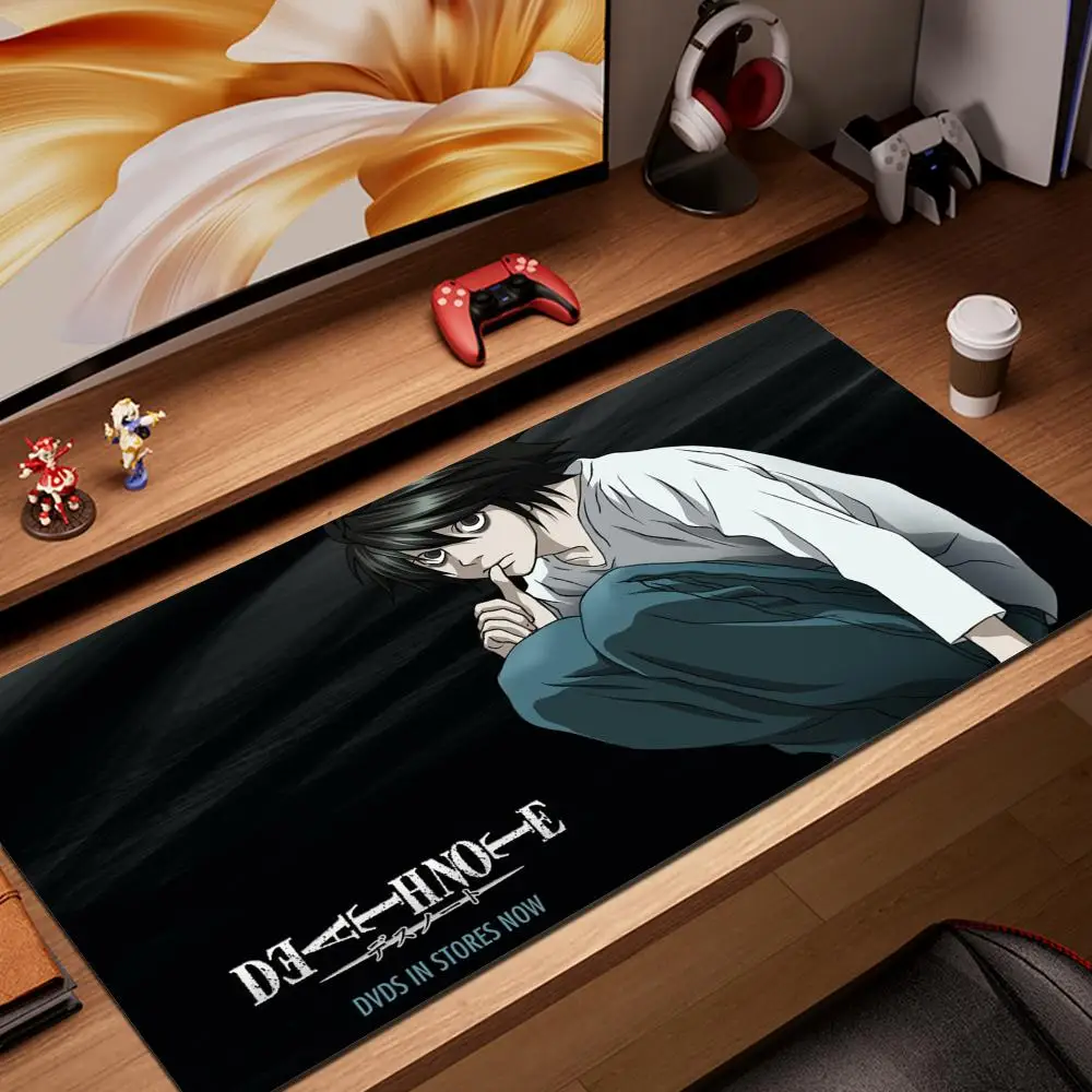 Tappetino Per Mouse Gaming Death Note – 80x30 Cm – Extra Large Con Base Antiscivolo – Design Ryuk/Light – Regalo Anime - 2