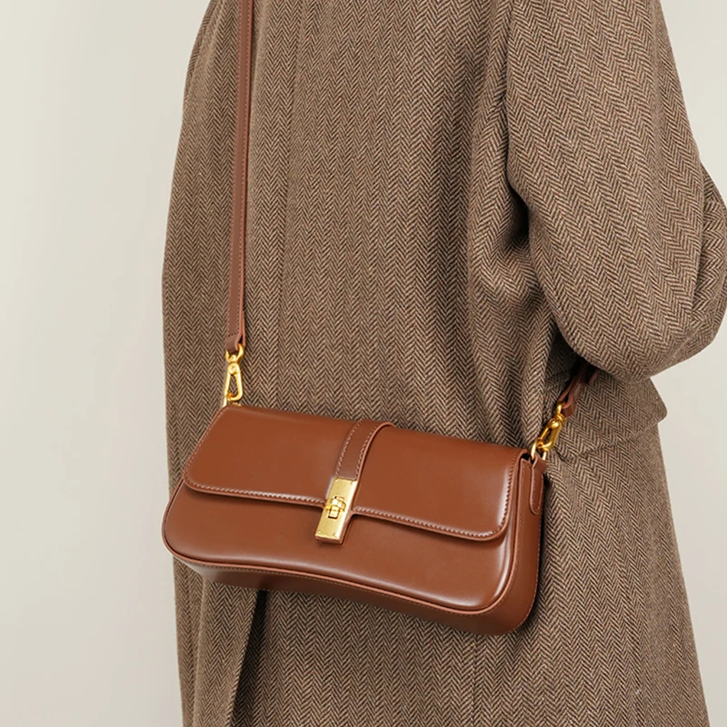 حقيبة أنيقة جلد طبيعي