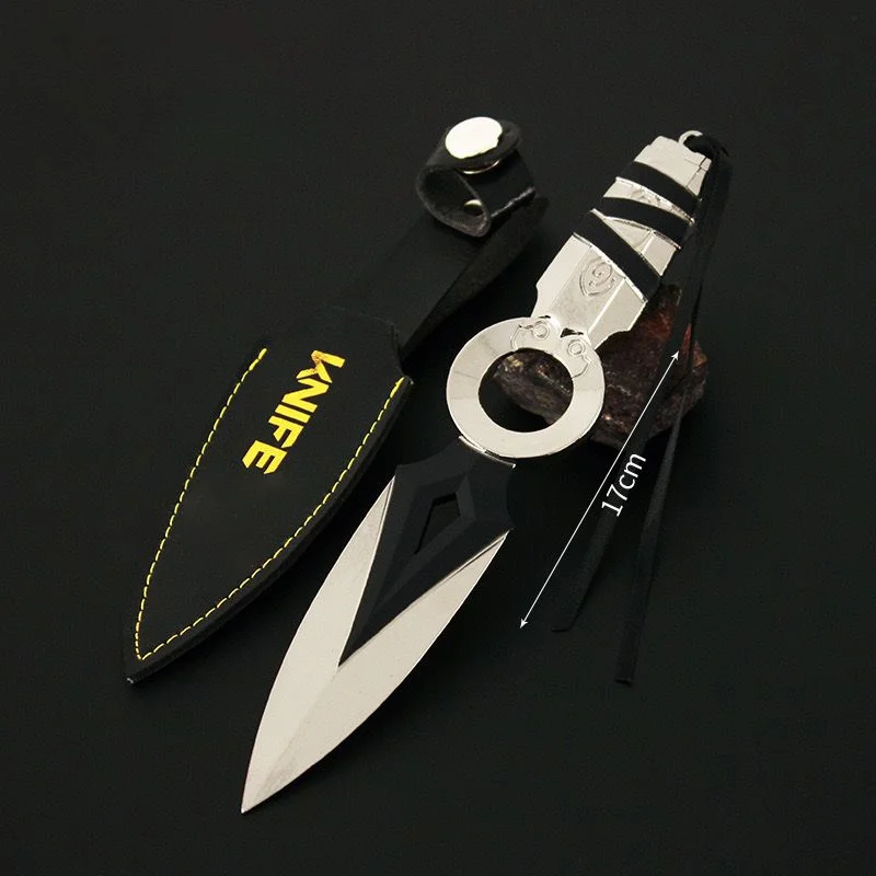 thumbnail image 1 of Valorant Weapon JETT Kunai con patrón de 17 cm, juego periférico de seguridad, cuchillo sin filo, cosplay, Bali Song Katana, modelo de metal, regalos, juguetes, 1 of 5