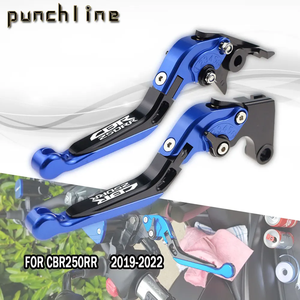 

Fit For CBR250RR 2019-2022 Folding Extendable Brake Clutch Levers CBR 250 RR Motorcycle CNC Accessories Adjustable Handle Set